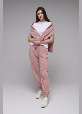 Спортивные штаны женские Kuz-1 baza Пудровый (2000989503323D) shop (2000989503323) On me (315960989)