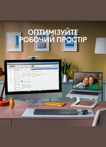 Клавиатура беспроводная Signature Slim K950 US OffWhite USB (920012466) Logitech (314977141)