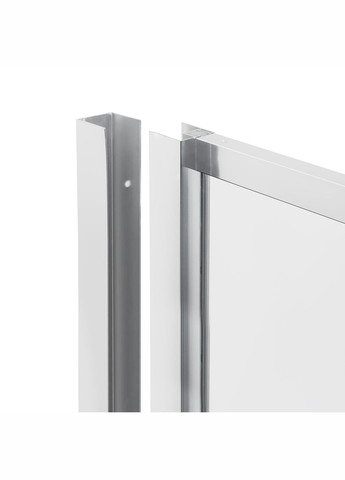 Душова кабіна Leo 90х90 см, скло Clear, CalcLess, 6 мм без піддона Qtap CRM10995-AC6 (341326588)
