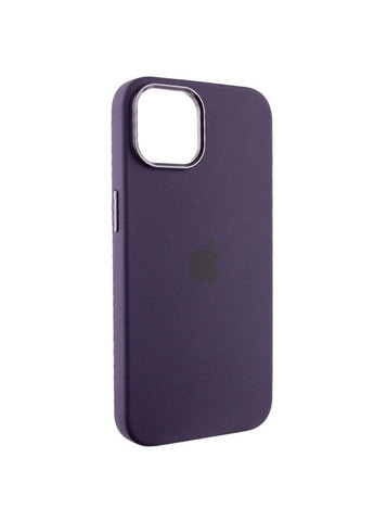 Чехол Silicone Case Metal Buttons (AA) для Apple iPhone 14 (6.1") Epik (292132033)