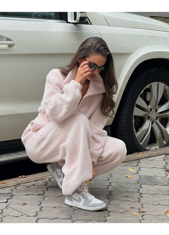 Жіночий комбінезон з ангори Osoblyva комбінезон-брюки бежевий