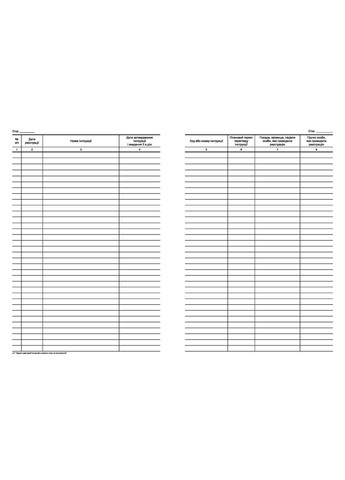 Журнал регистрации инструкций по охране труда на предприятии No Brand (354253854)