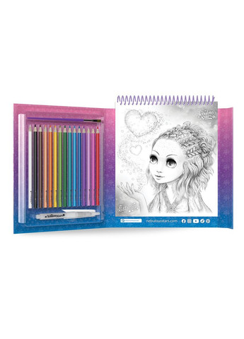 Набор для творчества Раскраска с водой: Звездная акварель () Nebulous Stars 11133 (372129331)