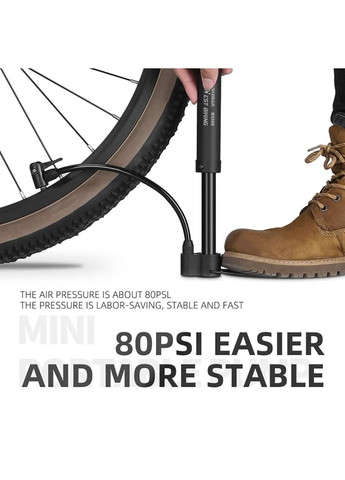 Велосипедний ручний повітряний насос West Biking (315341036)