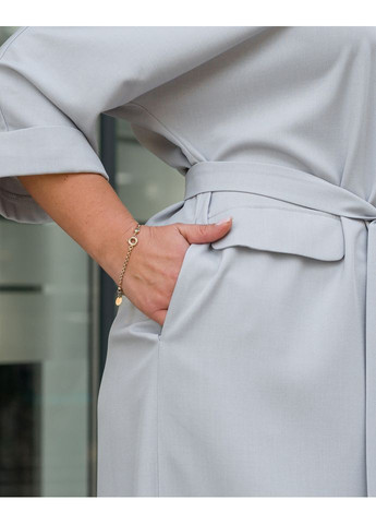 Світло-сіра плаття 14573-2 Alenka Plus