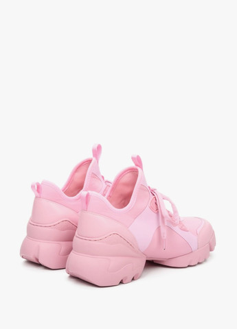 Рожеві осінні кросівки, колір рожевий ES8