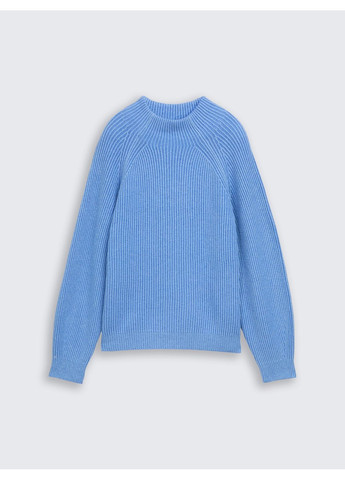 Голубой зимний свитер Tom Tailor