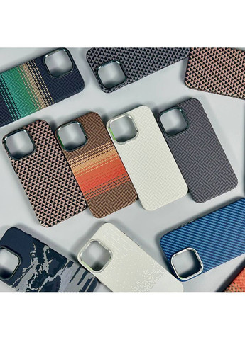 Чохол Elite Carbon Matte BOX Magnetic для iPhone 16 Pro White No Brand (364925357)