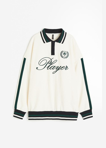 Реглан регби с вышитым гербом H&M (300934360)