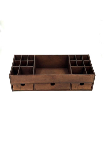 Органайзер для косметики з дерева Терезія капучино (ОДК-008009) No Brand (328080644)