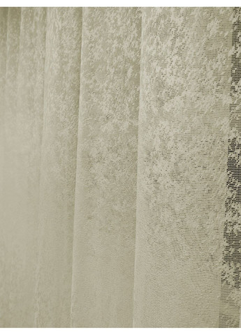 Тюль Мармур Жакардова молоко 500х260 No Brand (353834347)