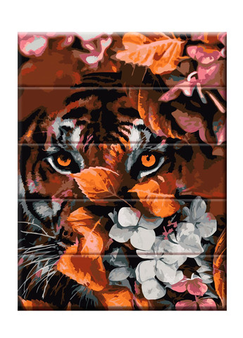 Картина по номерам на дереве Взгляд тигра 30*40 см ArtStory (290187374)