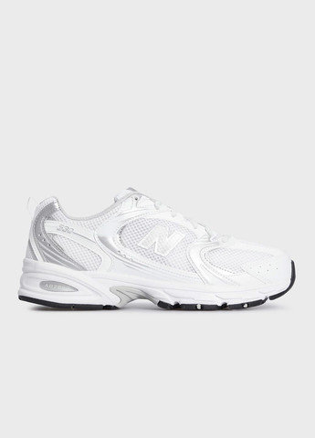 Білі всесезон кросівки унісекс 530 mr530ema весна-літо сітка синтетика біло-сірі New Balance