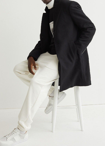 Чорне демісезонне Пальто H&M