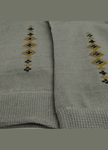 Светло-серые демисезонные носки мужские классические высокие 41-46 светло-серый GM Textile (308270880)