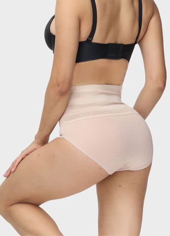 Трусики-слипы высокие Prima Valentina с утягивающим эффектом Бежевый (6922) FS (322111966)