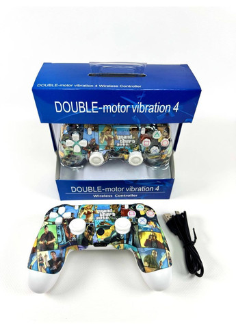 Бездротовий ігровий контролер Motor Vibration Grand Theft Auto для PS4/PC (2104618743) Double (367056659)