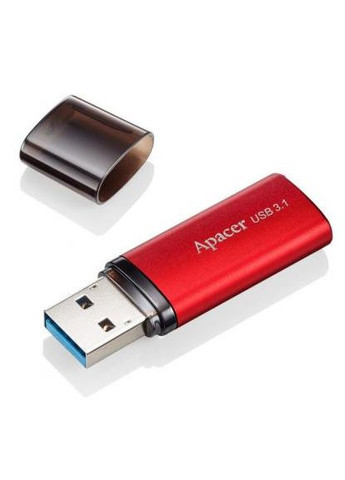 USB флэш-накопитель (AP32GAH25BR-1) Apacer 32GB AH25B Red USB 3.1 Gen1 (366656638)