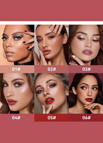 Жидкая матовая помада для губ Matte Liquid Lipstick Beauty 05 MLSMILE (314933527)