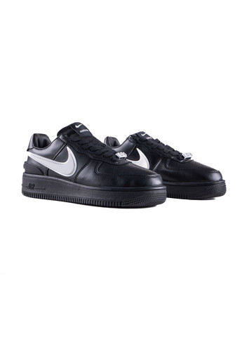 КРОССОВКИ ЖЕНСКИЕ NIKE AIR FORCE 1 LOW X AMBUSH BLACK НАЙК АИР ФОРС 1 ПРЕМИУМ No Brand чёрные демисезоны (367173747)