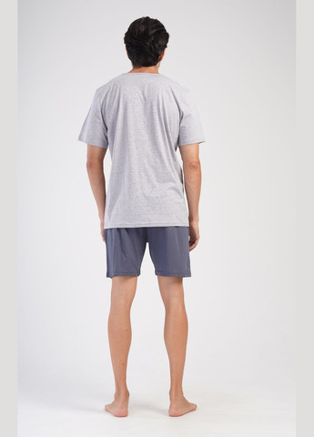 Пижама хлопковая мужская (футболка, шорты) Vienetta (317285880)