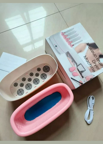 Електрична сушарка для пензлів макіяжу LY-610 з 12 отворами та контролем температури Good Idea (306557441)