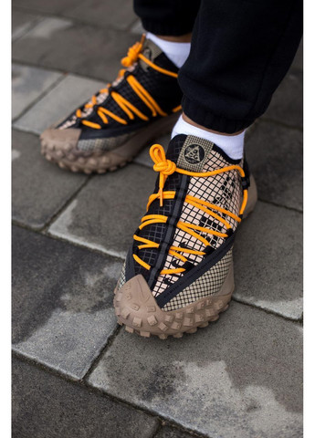 Чорні Осінні кросівки чоловічі nike acg mountain fly low fossil найк асж маунс флай No Brand