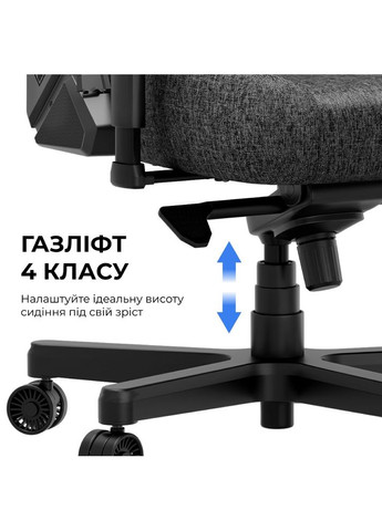 Крісло Kaiser 3E XL Bright Yellow Fabric (AD23YC-XL-09-Y-CF-Y01) Anda Seat (366828191)