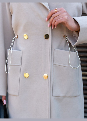 Молочне демісезонне Пальто MN