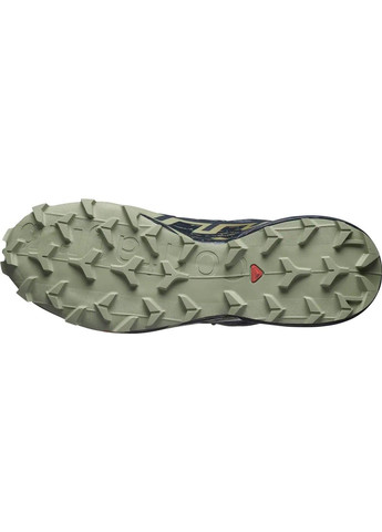 Темно-синій Осінні кросівки outdoor speedcross 6 gtx grisai/carbon/tea Salomon