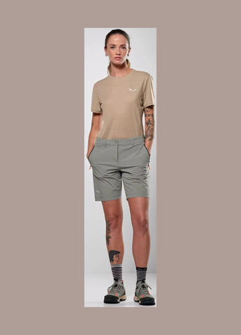 Шорты Puez Talveno DST Shorts Women Grey Salewa (317669986)