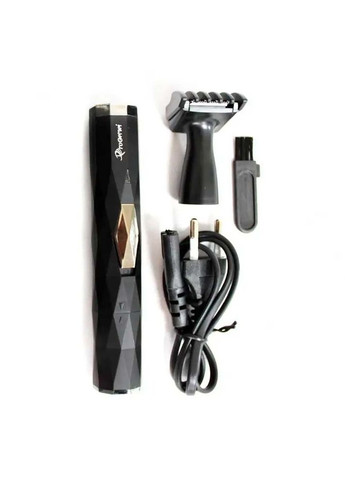 Тример для носа та вух + 2 насадки, від USB, GM-3121 / Бритва тример / Тример акумуляторний Geemy (370258474)