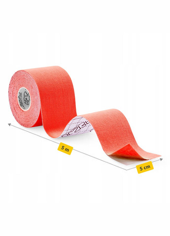 Лента кинезиологическая (кинезио тейп) 5 см x 5 м Red () 4FIZJO P-5907739318800 (344588353)