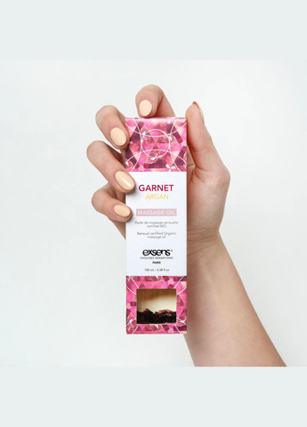 Масажна олія Garnet Argan (чуттєве з гранатом) 100мл, натуральна Exsens (335391725)