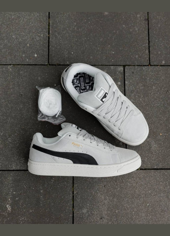 Серые демисезонные мужские кроссовки No Brand