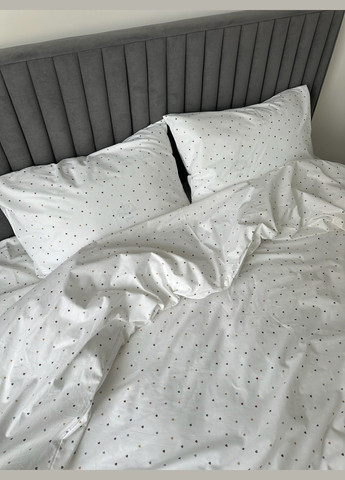 Постельное белье Двуспальный IN.HOME_UA Ранфорс Сердечко (330028004)