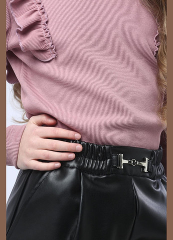 Шорты с экокожи на флисе IRmAS (326766565)