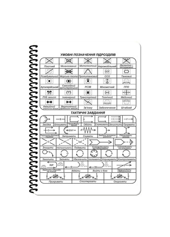 Блокнот всепогодный Ecopybook Tactical Для командира взвода Multi No Brand (315822018)