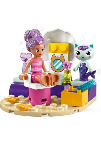 Конструктор Gabby's Dollhouse Корабль и спа Габби и Нявки 88 деталей (10786) Lego (281425661)