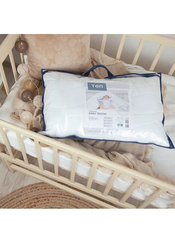 Детская подушка 40*60 см с дополнительной внутренней подушкой Белая (235104060) ТЕП (365851804)