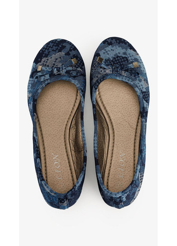 Жіночі балетки жіночі 006-2 kvi shop (2000999258701) | блакитні (362902542)