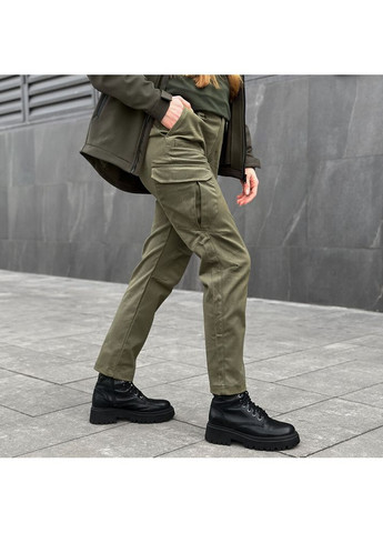 Штани-карго Tactical V2 Жіночі Хакі Pobedov (301788883)