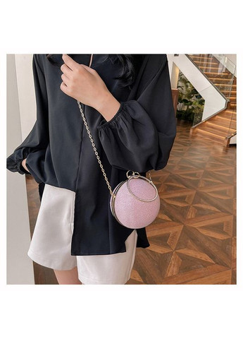 Жіноча кругла сумка 5007 куля на ланцюжку No Brand (367041181)