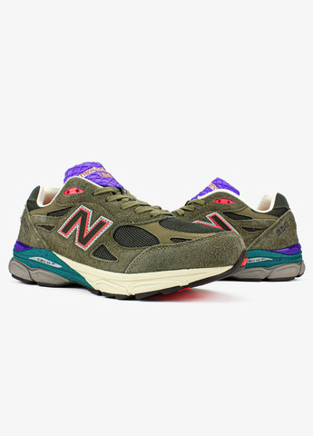 Коричневые всесезонные кроссовки мужские new balance 990 v3 brown | нью беланс 990 коричневые No Brand