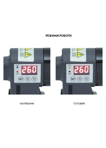 Паяльник для пластикових труб Ø20-32 (автоматичний з дісплеєм, 600W) Thermo Alliance PRO-101 (341326781)