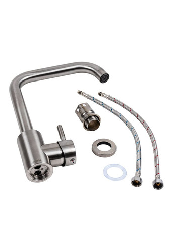 КОМПЛЕКТ мийка 6550 ДЕКОР 0,8/180 TM + змішувач NS02A Valeso (358934116)