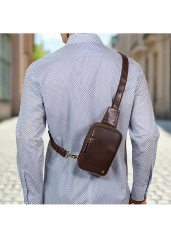 Сумка-слинг мужская кожаная S42 Jamie Visconti (313031888)