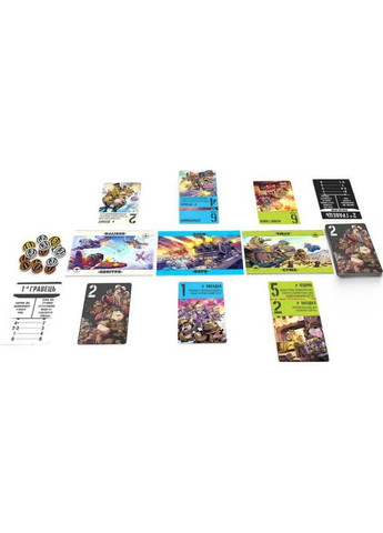 Настольная игра По Всем Фронтам: Звери на Войне (Air Land And Sea: Critters at War) (укр) ( ) Games7Days ПВ0201 (370762476)