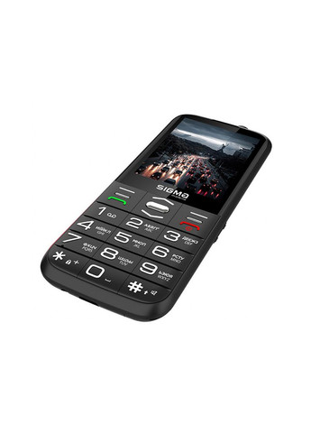 Мобильный телефон Comfort 50 Grace TypeC Black (4827798121818) Sigma (296481514)