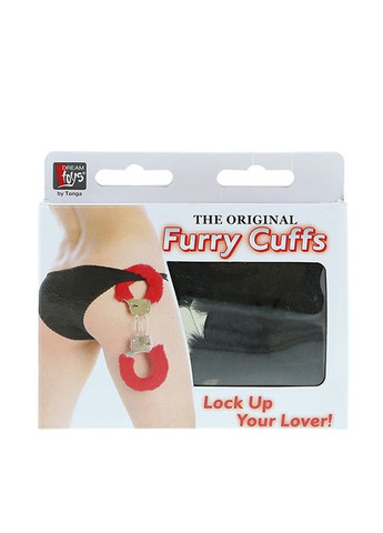 Наручники METAL HANDCUFF WITH PLUSH, BLACK, Dreamtoys (299007901)